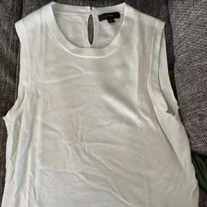 J. Crew light blue crewneck shell